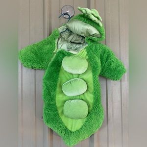 New born OS pea in the pod costume